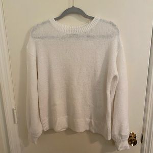 White Halogen Sweater